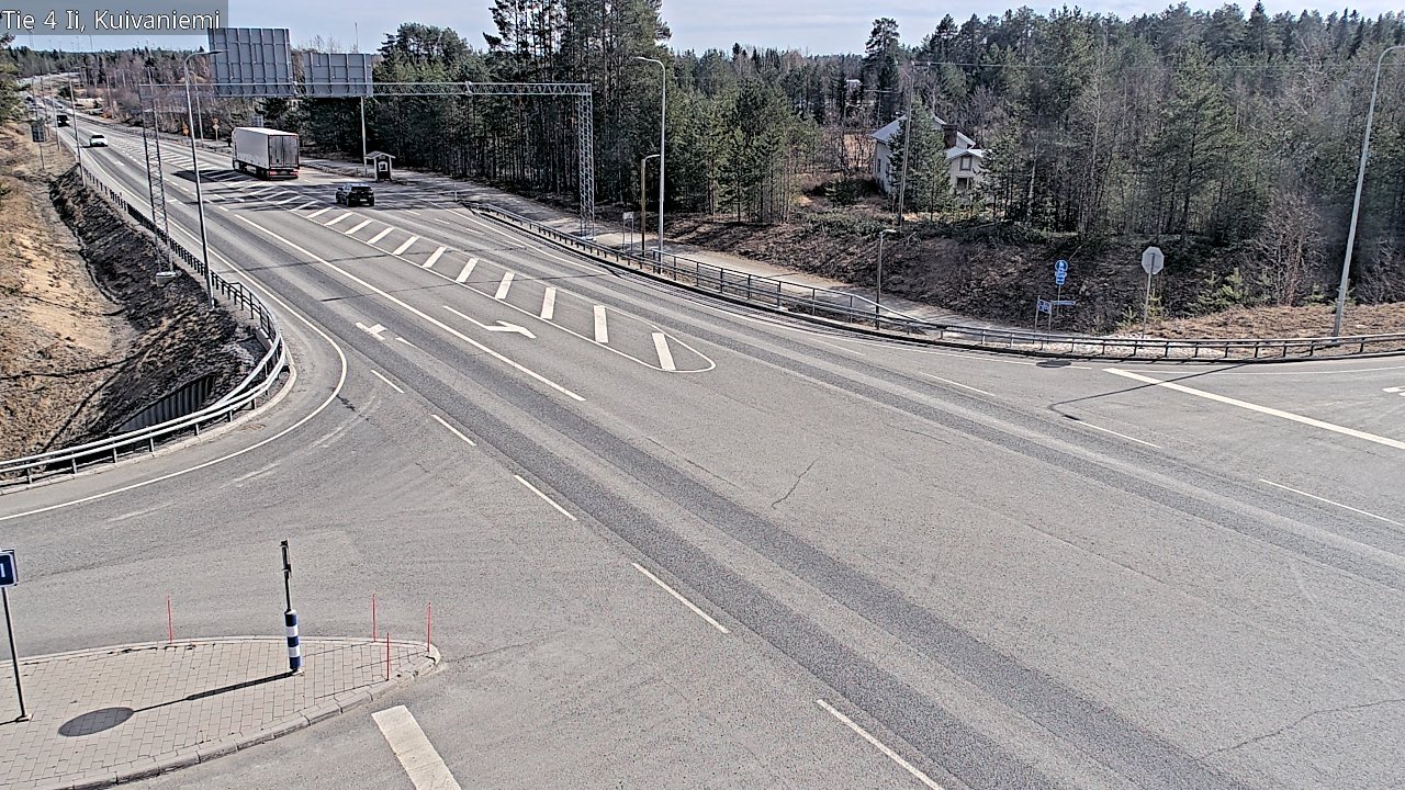 Kelikamerat Kuva Tie 4 Ii, Kuivaniemi, Ii, Pohjois-Pohjanmaa