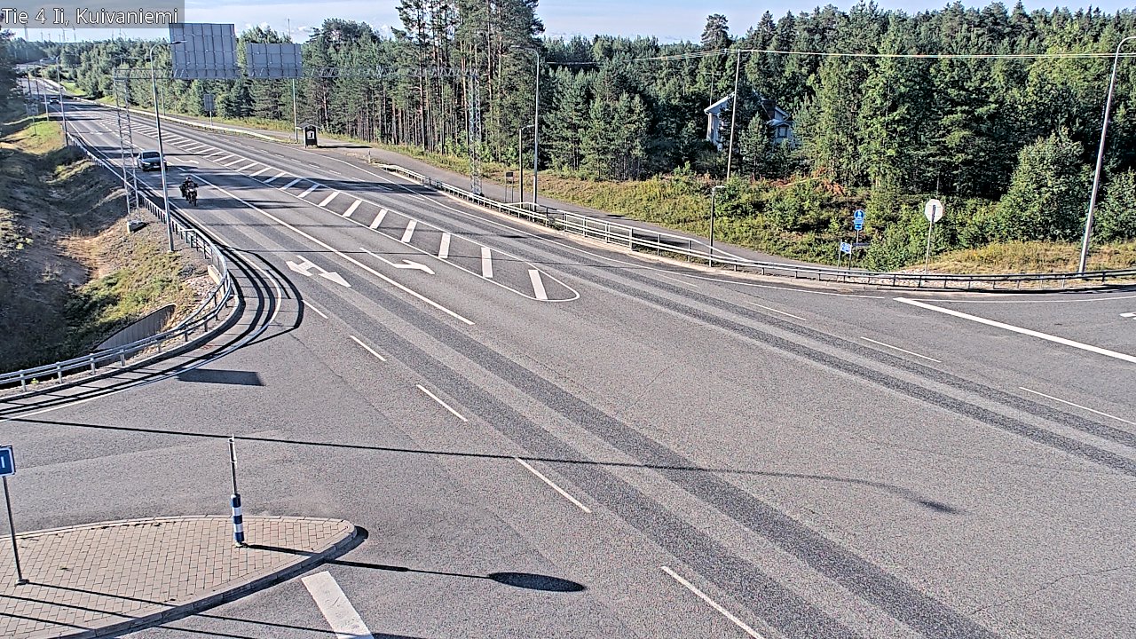 Weather Camera Image Väg 4 Ii, Kuivaniemi, Ii, Pohjois-Pohjanmaa