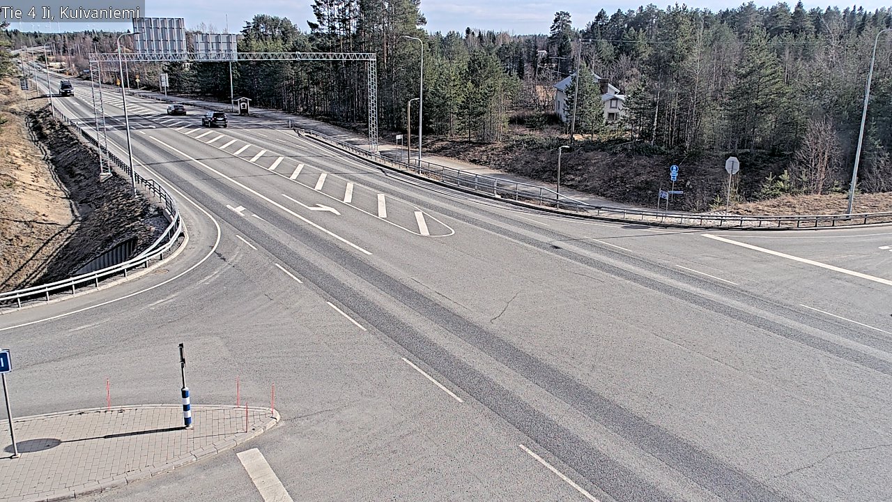 Kelikamerat Kuva Tie 4 Ii, Kuivaniemi, Ii, Pohjois-Pohjanmaa