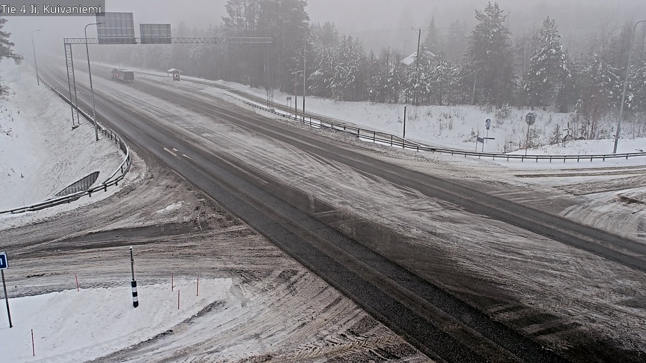 Weather Camera Image Road 4 Ii, Kuivaniemi, Ii, Pohjois-Pohjanmaa