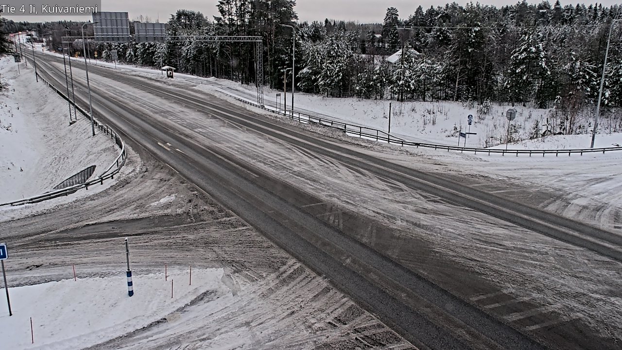 Weather Camera Image Road 4 Ii, Kuivaniemi, Ii, Pohjois-Pohjanmaa