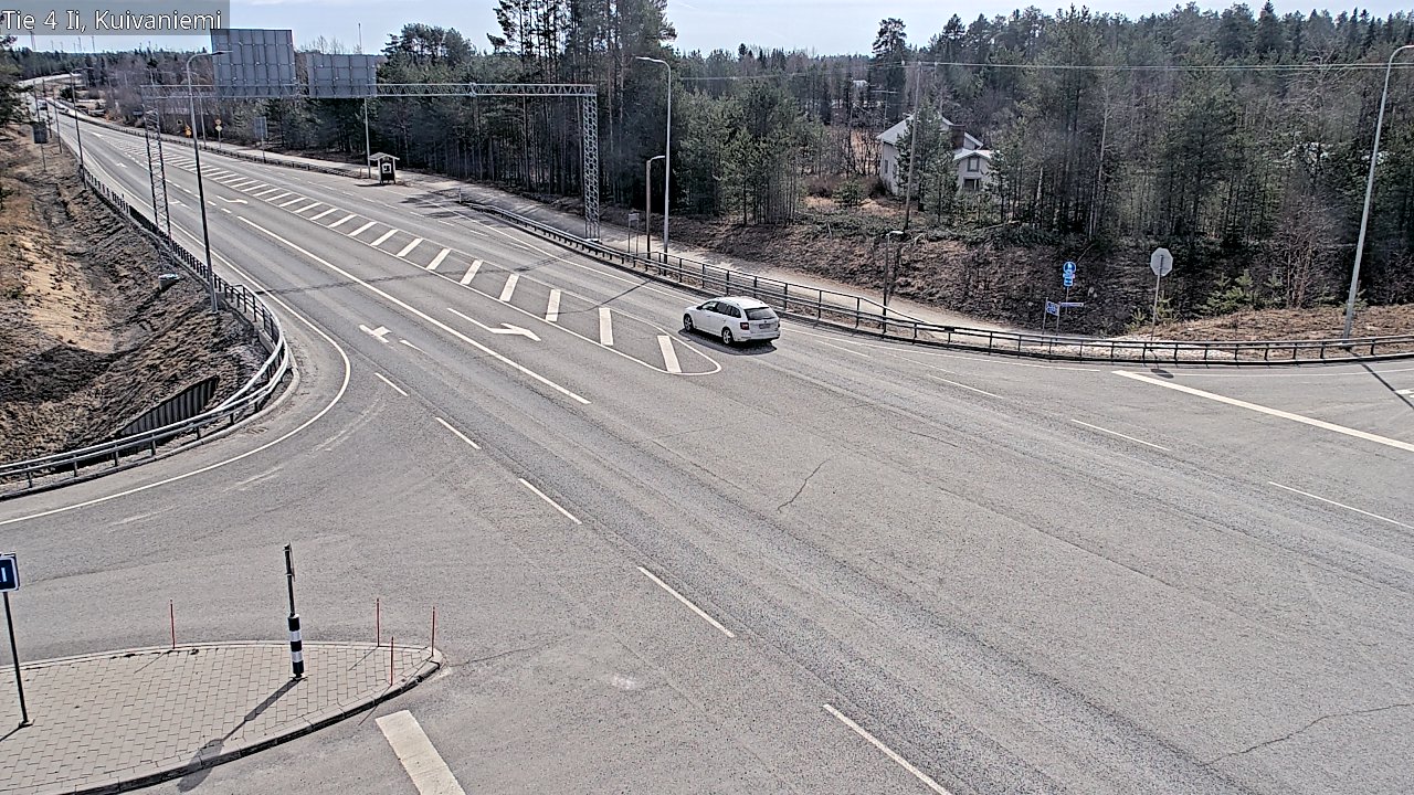Kelikamerat Kuva Tie 4 Ii, Kuivaniemi, Ii, Pohjois-Pohjanmaa