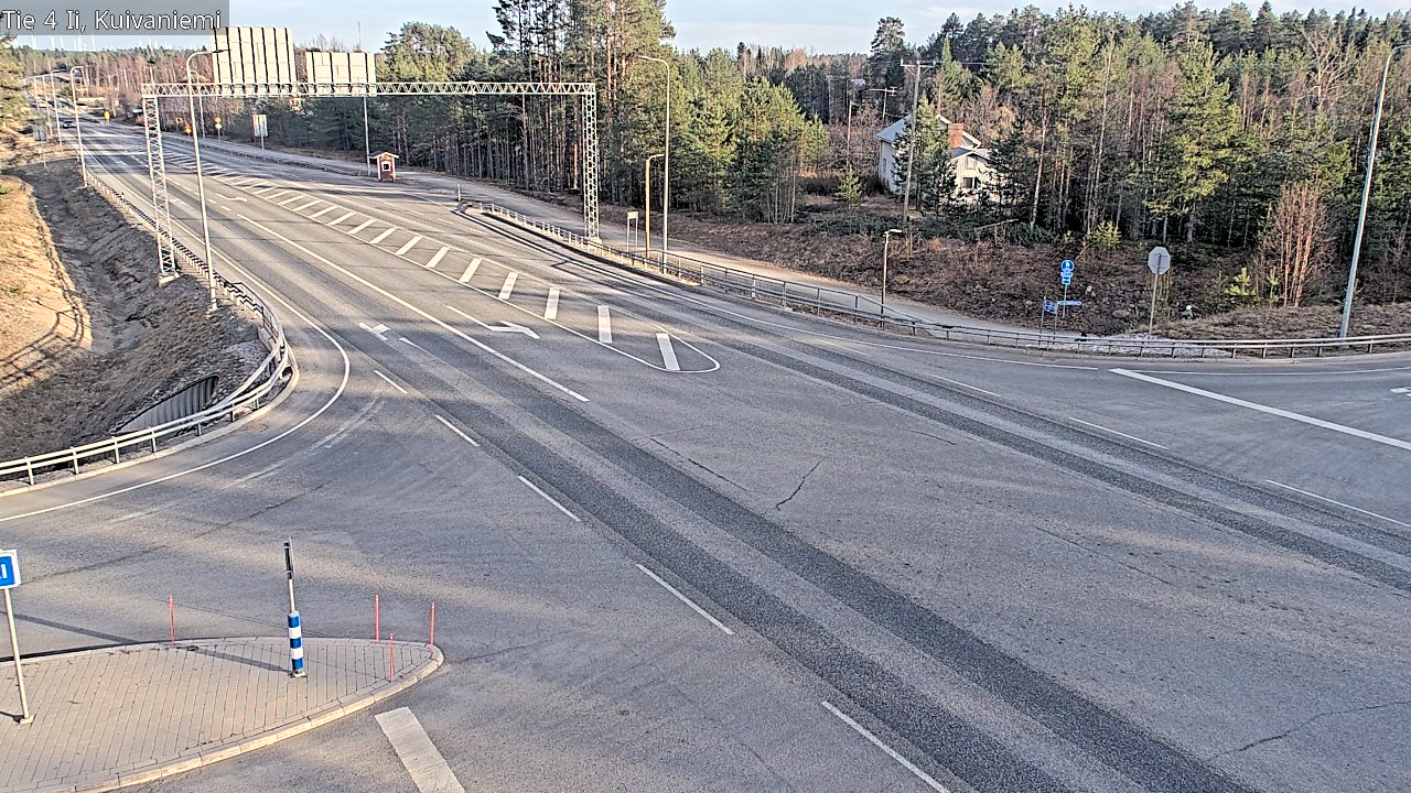Kelikamerat Kuva Tie 4 Ii, Kuivaniemi, Ii, Pohjois-Pohjanmaa