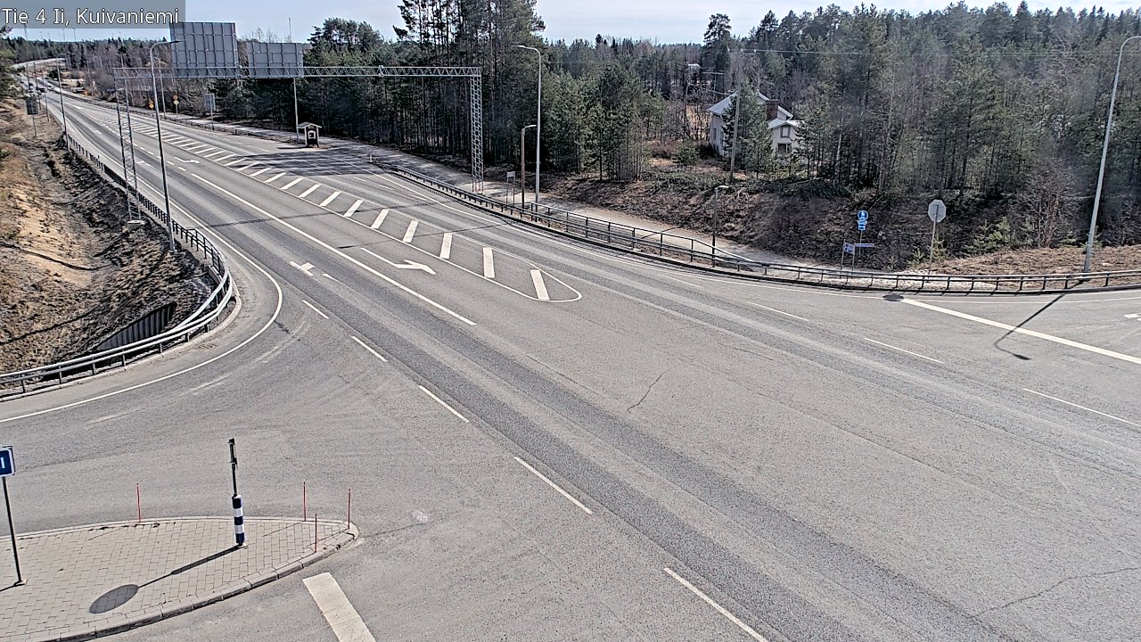 Kelikamerat Kuva Tie 4 Ii, Kuivaniemi, Ii, Pohjois-Pohjanmaa