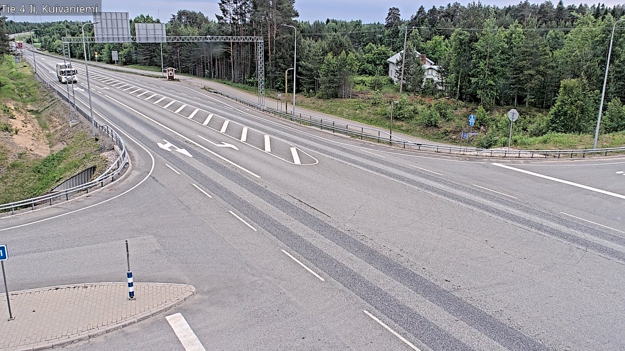 Kelikamerat Kuva Tie 4 Ii, Kuivaniemi, Ii, Pohjois-Pohjanmaa
