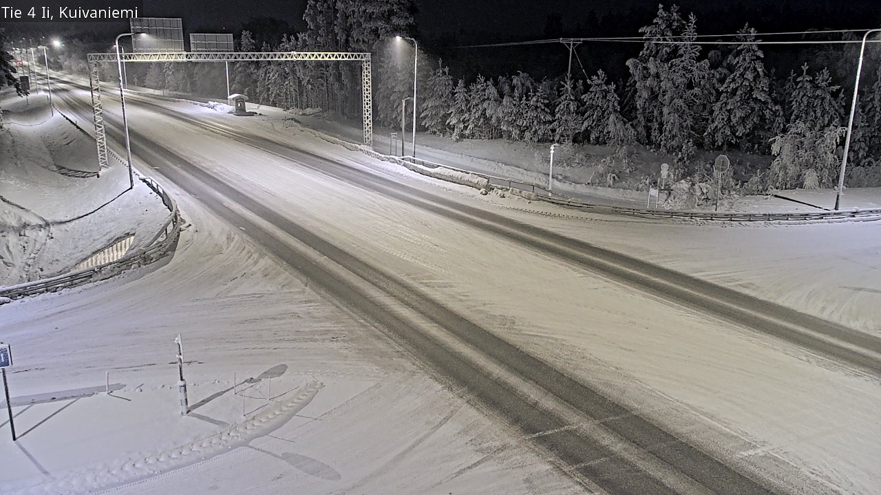Weather Camera Image Road 4 Ii, Kuivaniemi, Ii, Pohjois-Pohjanmaa