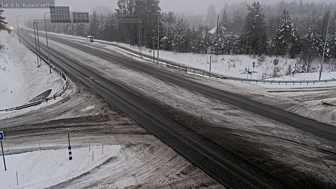 Weather Camera Image Road 4 Ii, Kuivaniemi, Ii, Pohjois-Pohjanmaa