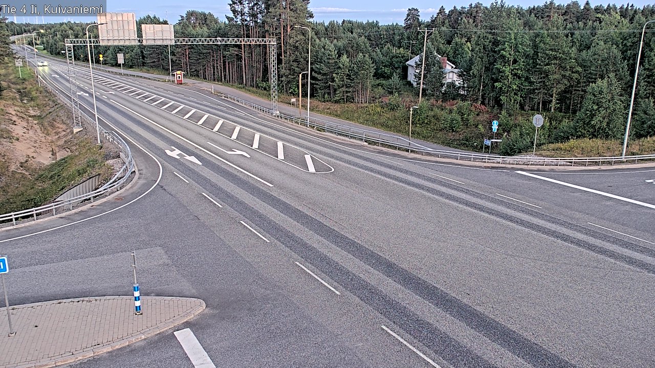 Kelikamerat Kuva Tie 4 Ii, Kuivaniemi, Ii, Pohjois-Pohjanmaa