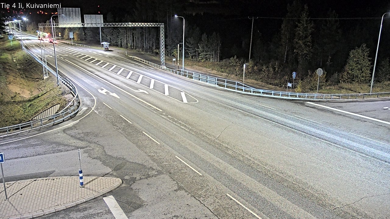 Kelikamerat Kuva Tie 4 Ii, Kuivaniemi, Ii, Pohjois-Pohjanmaa