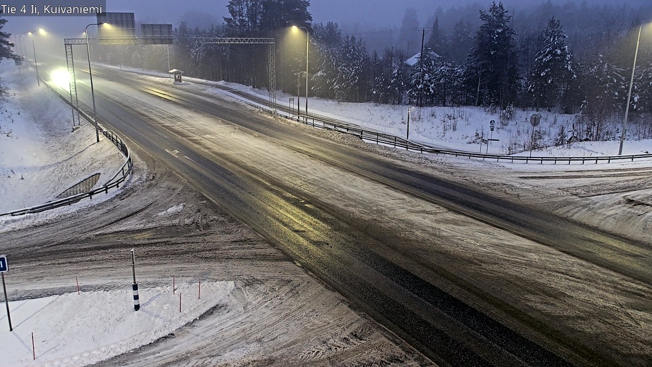 Weather Camera Image Road 4 Ii, Kuivaniemi, Ii, Pohjois-Pohjanmaa