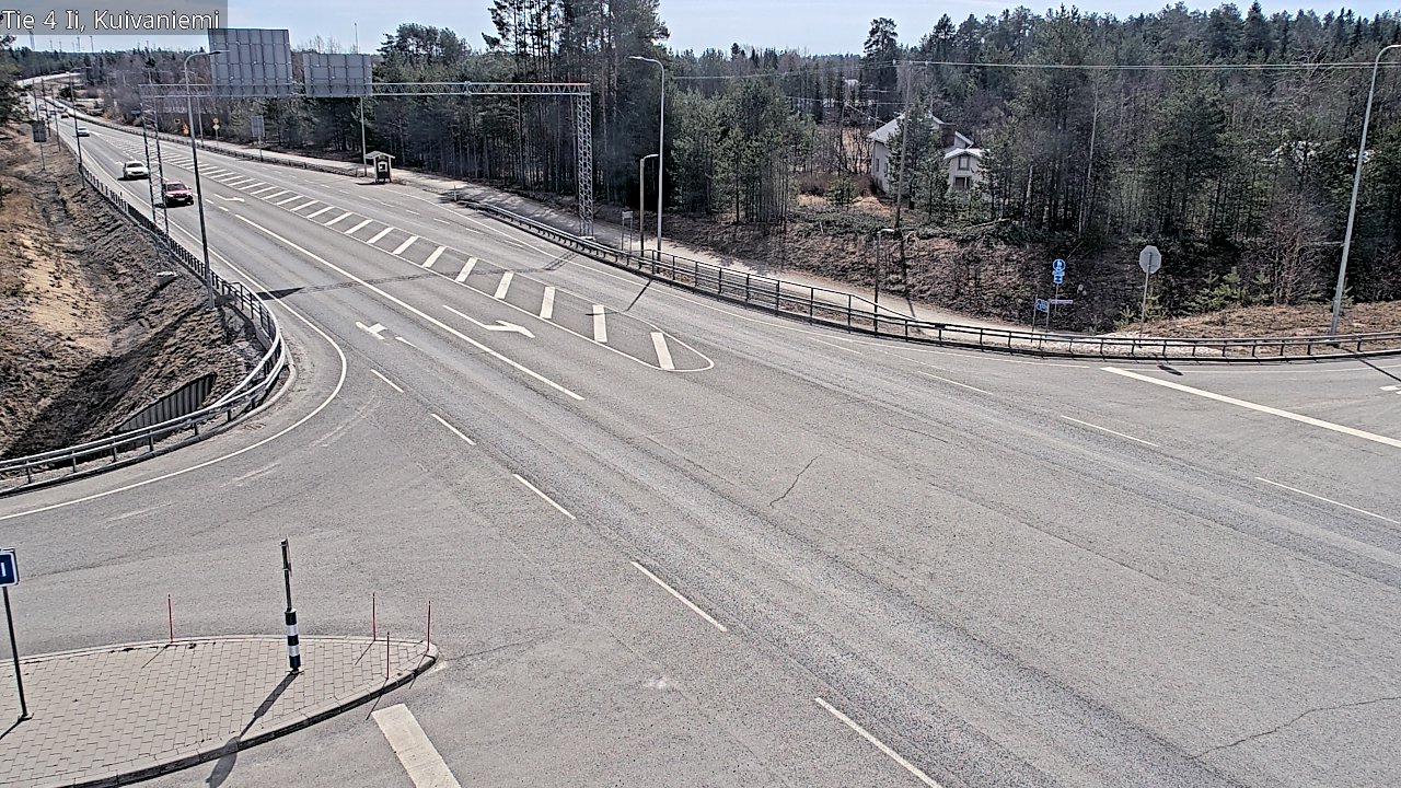 Kelikamerat Kuva Tie 4 Ii, Kuivaniemi, Ii, Pohjois-Pohjanmaa
