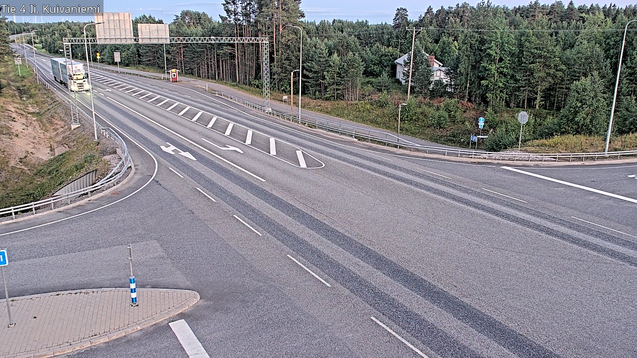 Kelikamerat Kuva Tie 4 Ii, Kuivaniemi, Ii, Pohjois-Pohjanmaa