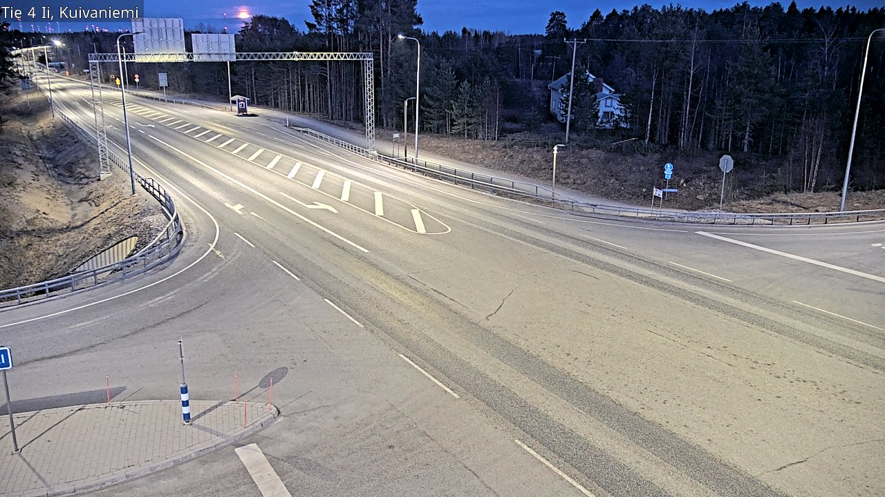 Kelikamerat Kuva Tie 4 Ii, Kuivaniemi, Ii, Pohjois-Pohjanmaa