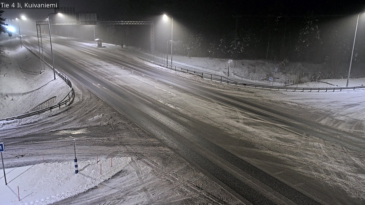 Weather Camera Image Road 4 Ii, Kuivaniemi, Ii, Pohjois-Pohjanmaa