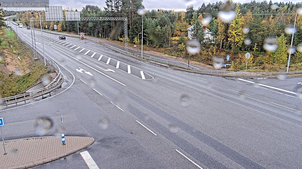 Weather Camera Image Väg 4 Ii, Kuivaniemi, Ii, Pohjois-Pohjanmaa