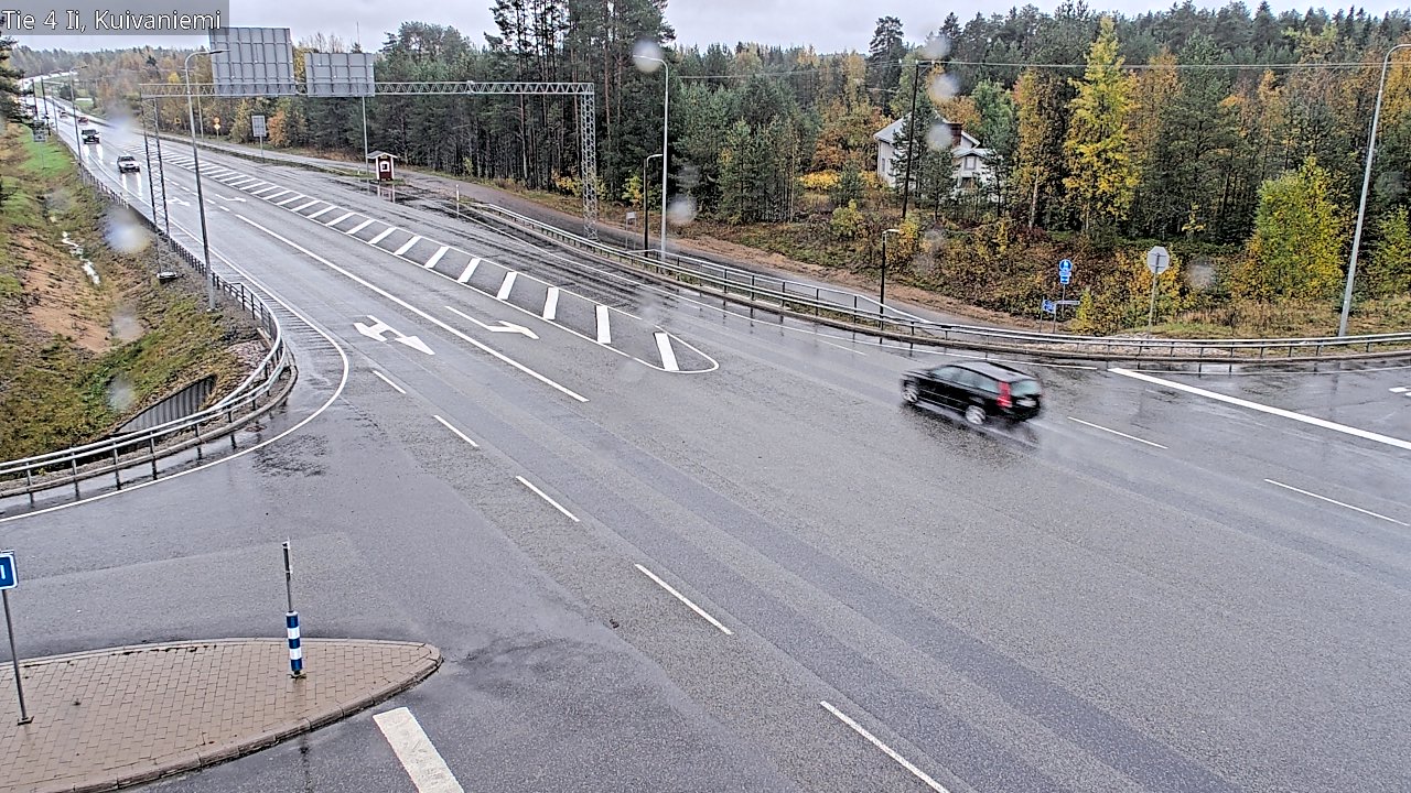 Weather Camera Image Väg 4 Ii, Kuivaniemi, Ii, Pohjois-Pohjanmaa