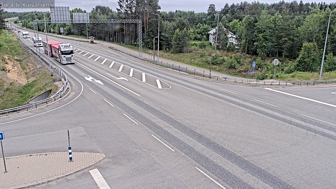 Kelikamerat Kuva Tie 4 Ii, Kuivaniemi, Ii, Pohjois-Pohjanmaa