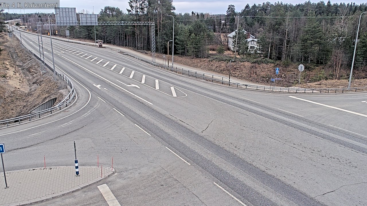 Weather Camera Image Road 4 Ii, Kuivaniemi, Ii, Pohjois-Pohjanmaa