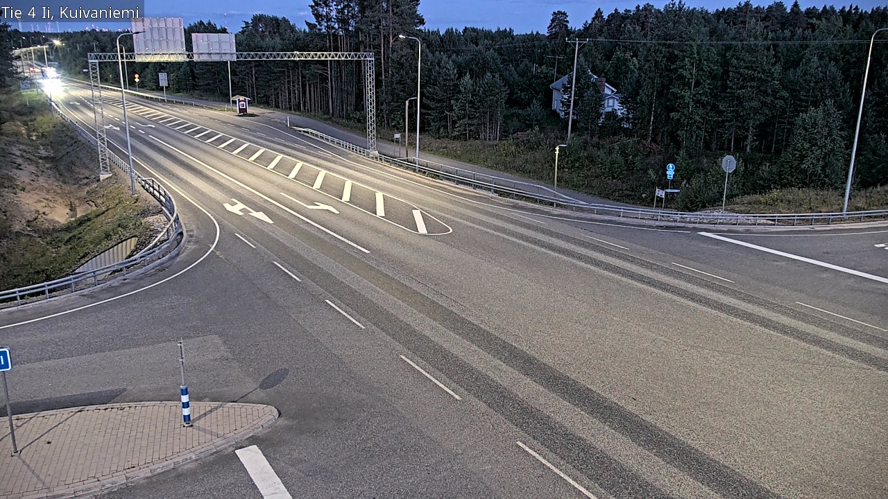 Kelikamerat Kuva Tie 4 Ii, Kuivaniemi, Ii, Pohjois-Pohjanmaa