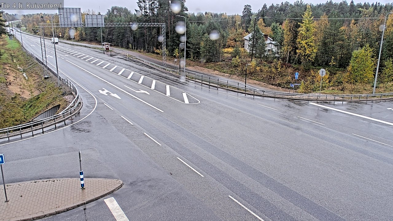 Weather Camera Image Väg 4 Ii, Kuivaniemi, Ii, Pohjois-Pohjanmaa
