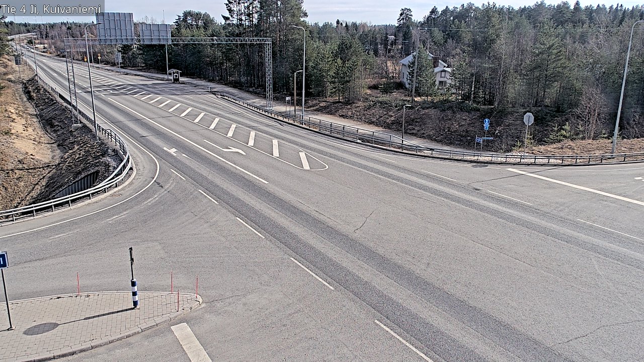 Kelikamerat Kuva Tie 4 Ii, Kuivaniemi, Ii, Pohjois-Pohjanmaa
