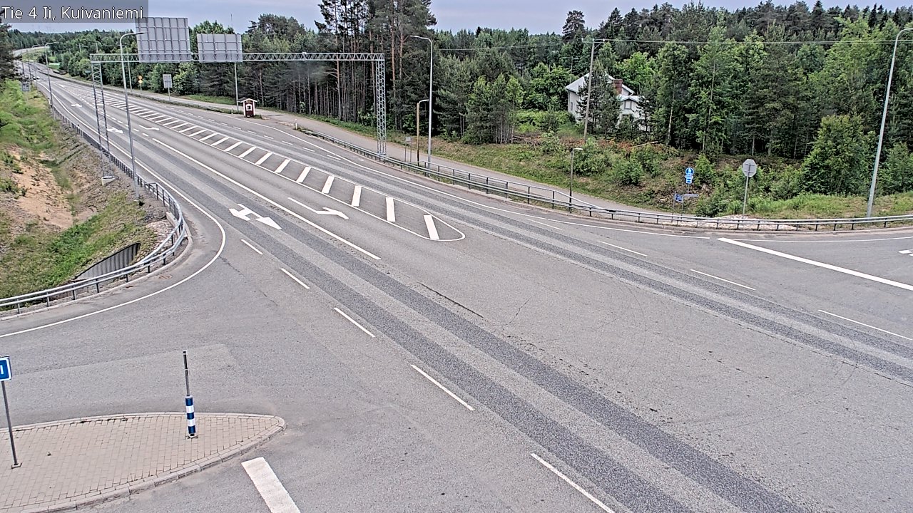 Kelikamerat Kuva Tie 4 Ii, Kuivaniemi, Ii, Pohjois-Pohjanmaa