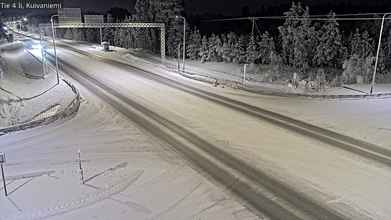 Weather Camera Image Road 4 Ii, Kuivaniemi, Ii, Pohjois-Pohjanmaa