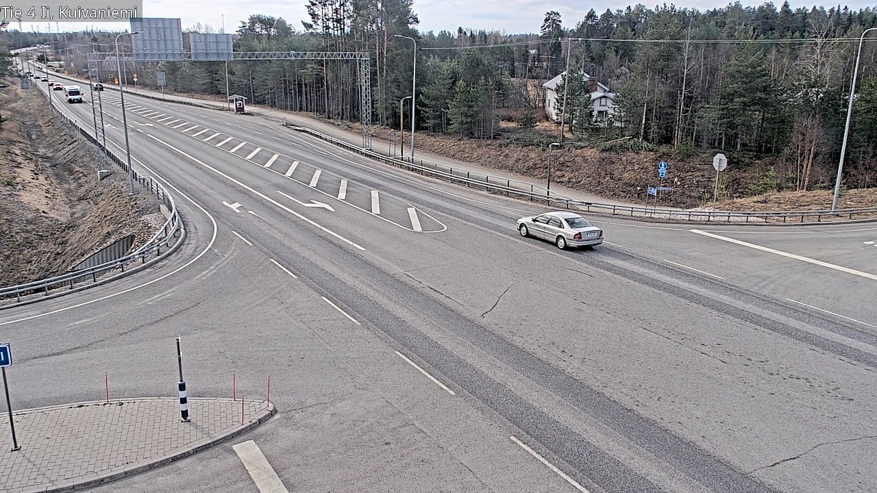 Kelikamerat Kuva Tie 4 Ii, Kuivaniemi, Ii, Pohjois-Pohjanmaa