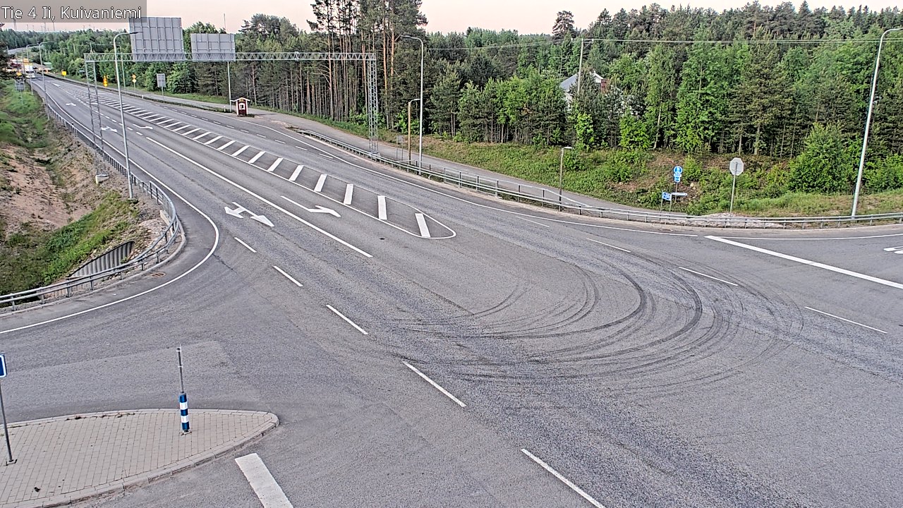 Weather Camera Image Road 4 Ii, Kuivaniemi, Ii, Pohjois-Pohjanmaa
