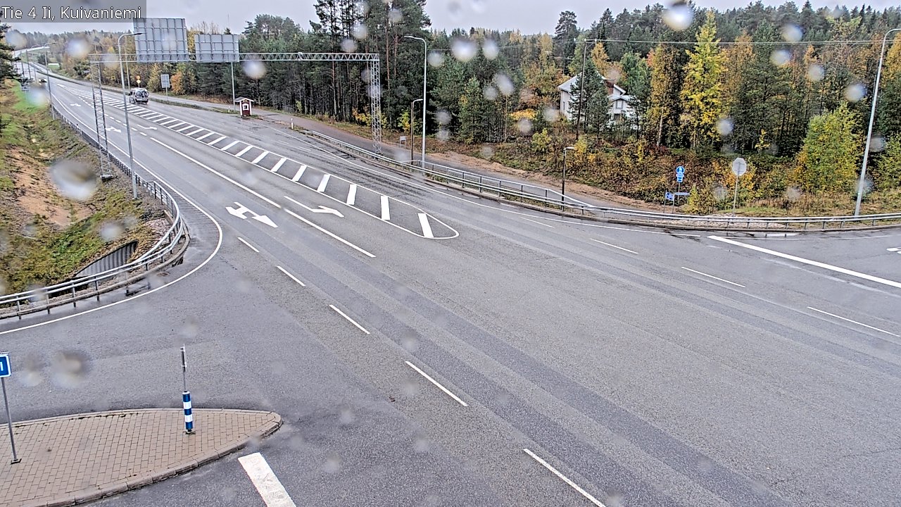 Weather Camera Image Väg 4 Ii, Kuivaniemi, Ii, Pohjois-Pohjanmaa