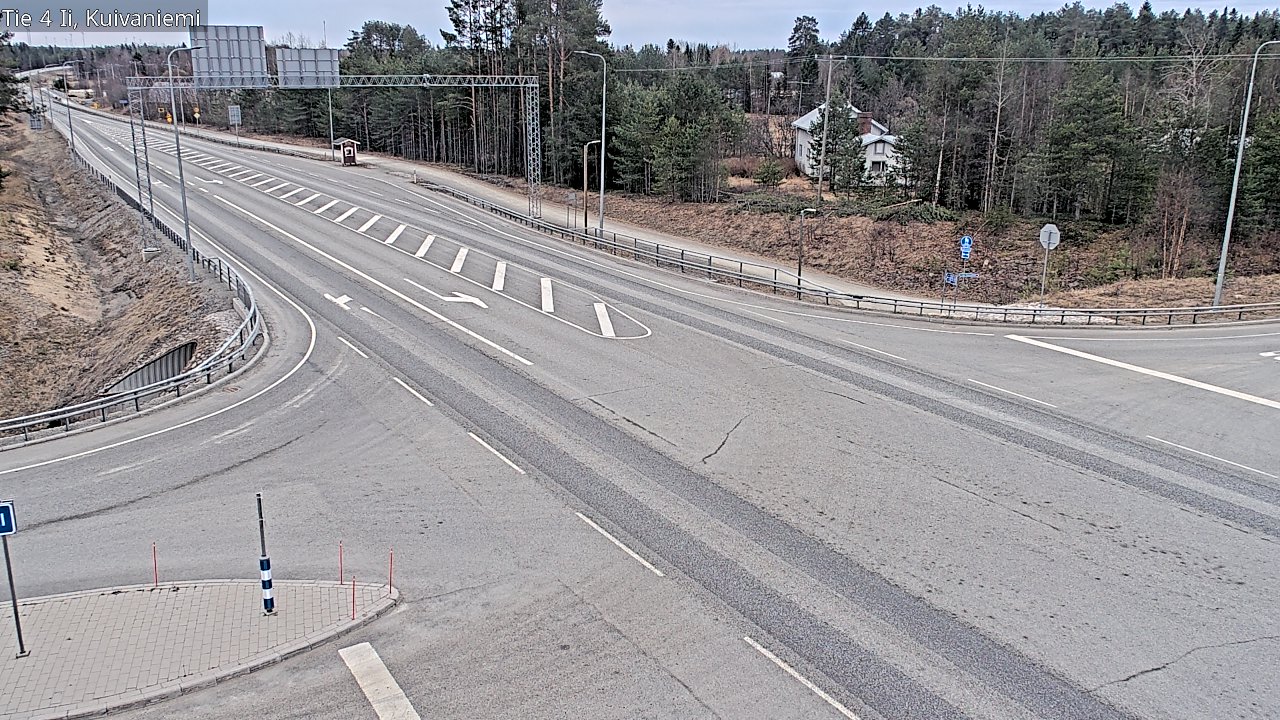 Weather Camera Image Road 4 Ii, Kuivaniemi, Ii, Pohjois-Pohjanmaa