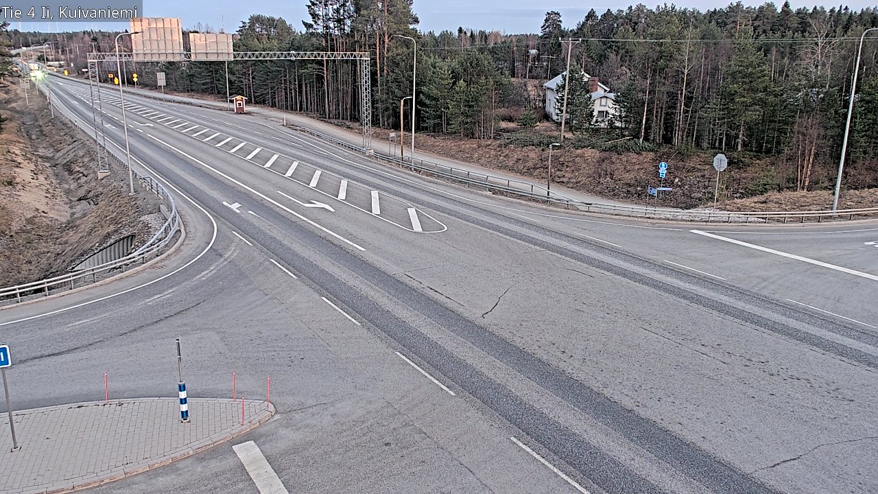 Kelikamerat Kuva Tie 4 Ii, Kuivaniemi, Ii, Pohjois-Pohjanmaa