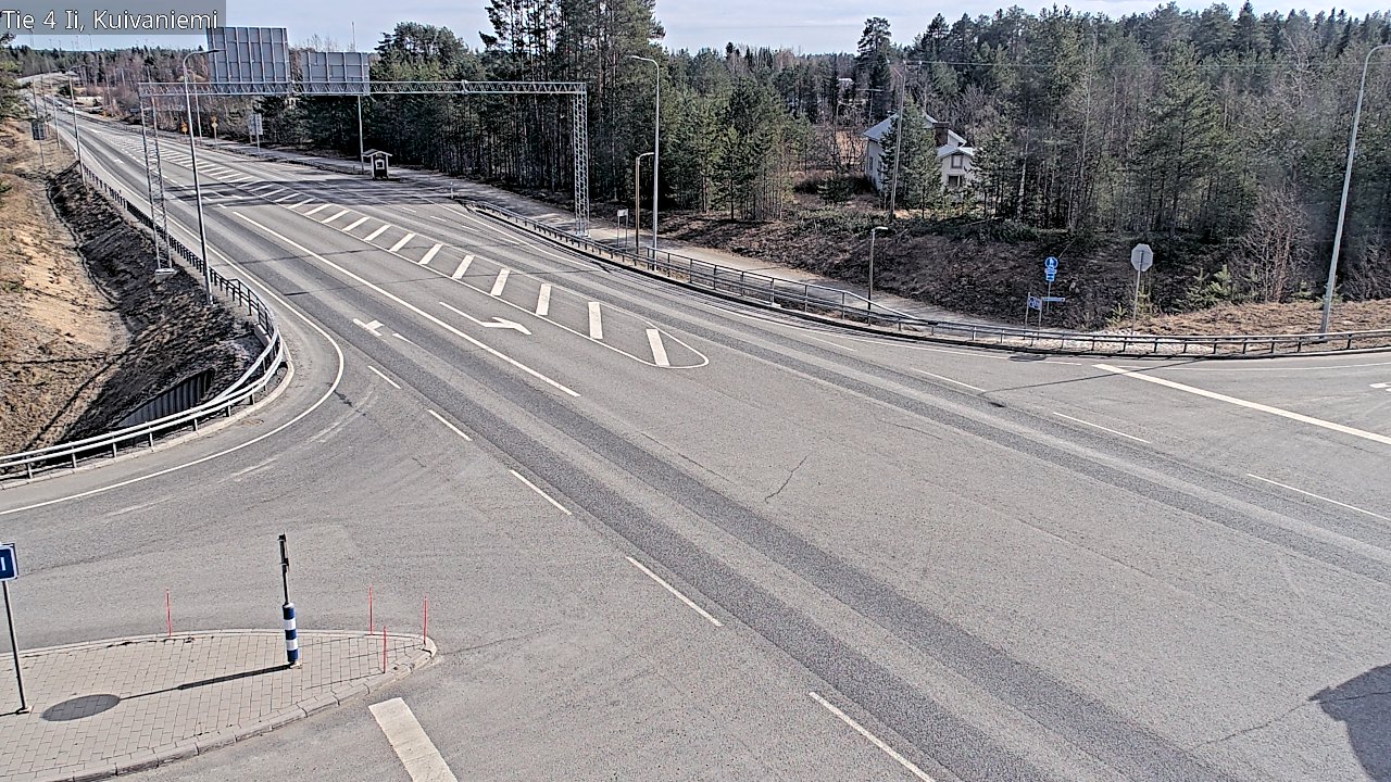 Kelikamerat Kuva Tie 4 Ii, Kuivaniemi, Ii, Pohjois-Pohjanmaa