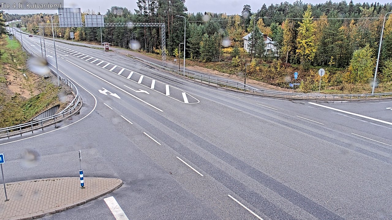 Weather Camera Image Väg 4 Ii, Kuivaniemi, Ii, Pohjois-Pohjanmaa