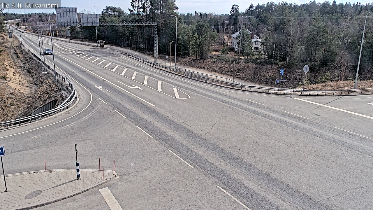 Kelikamerat Kuva Tie 4 Ii, Kuivaniemi, Ii, Pohjois-Pohjanmaa