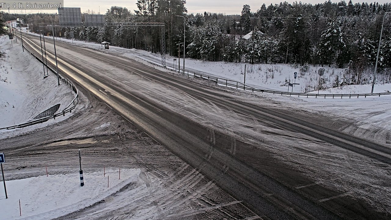 Weather Camera Image Road 4 Ii, Kuivaniemi, Ii, Pohjois-Pohjanmaa