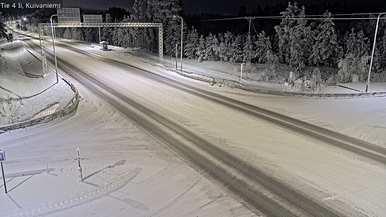 Weather Camera Image Road 4 Ii, Kuivaniemi, Ii, Pohjois-Pohjanmaa