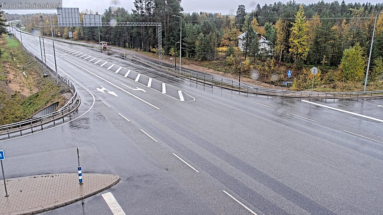 Weather Camera Image Väg 4 Ii, Kuivaniemi, Ii, Pohjois-Pohjanmaa