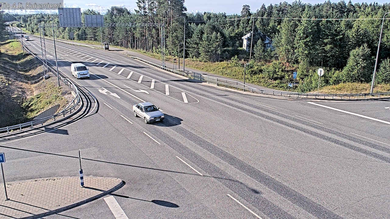 Weather Camera Image Väg 4 Ii, Kuivaniemi, Ii, Pohjois-Pohjanmaa