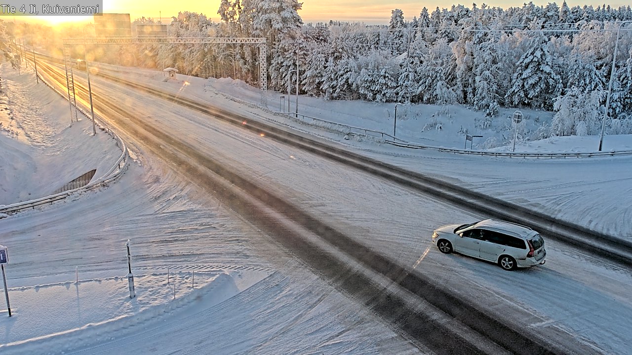 Kelikamerat Kuva Tie 4 Ii, Kuivaniemi, Ii, Pohjois-Pohjanmaa