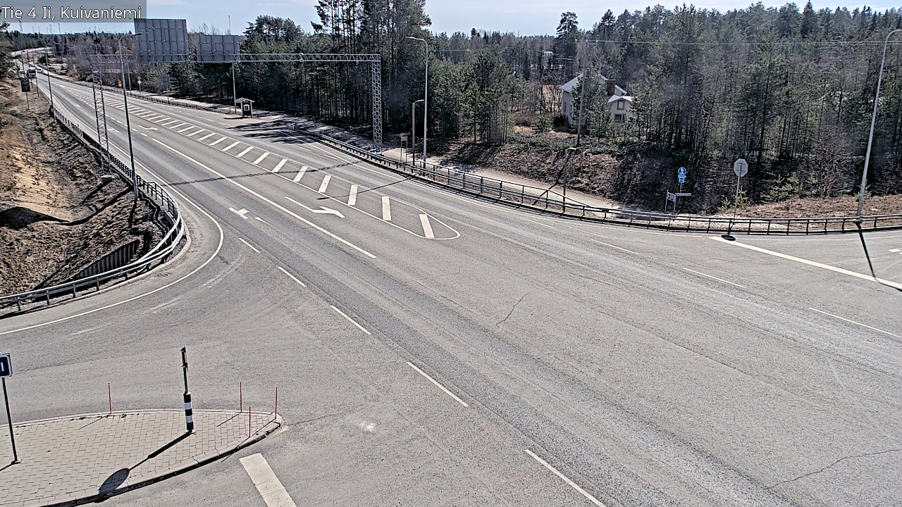 Kelikamerat Kuva Tie 4 Ii, Kuivaniemi, Ii, Pohjois-Pohjanmaa