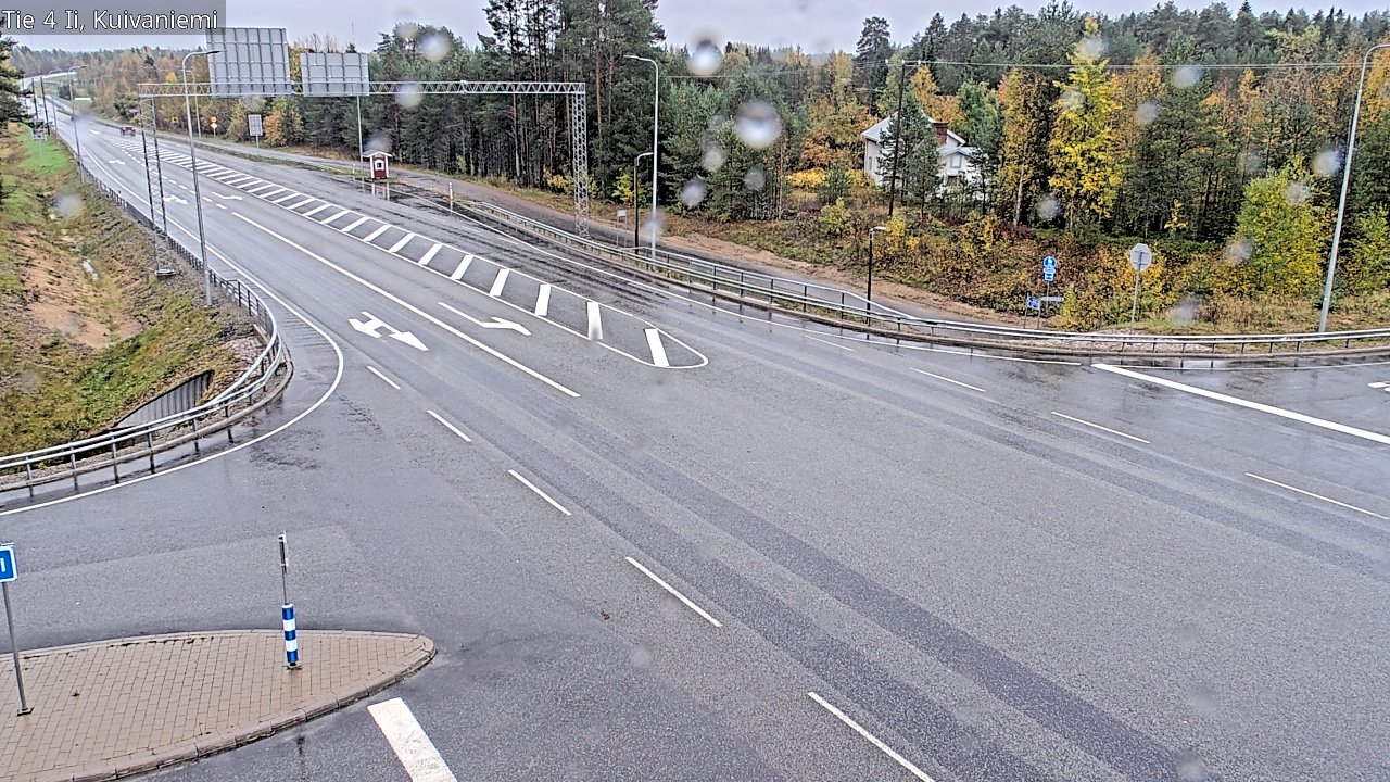 Weather Camera Image Väg 4 Ii, Kuivaniemi, Ii, Pohjois-Pohjanmaa