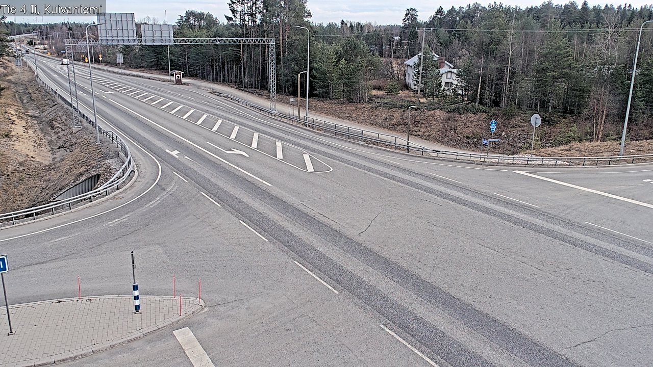 Kelikamerat Kuva Tie 4 Ii, Kuivaniemi, Ii, Pohjois-Pohjanmaa
