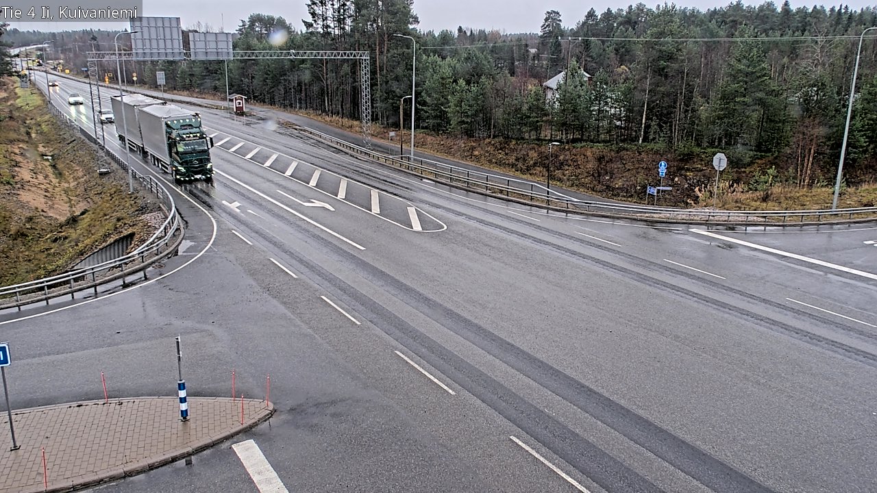 Kelikamerat Kuva Tie 4 Ii, Kuivaniemi, Ii, Pohjois-Pohjanmaa
