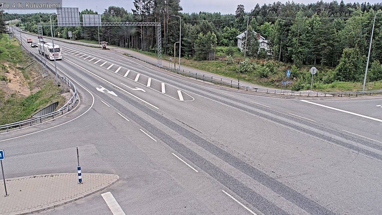 Kelikamerat Kuva Tie 4 Ii, Kuivaniemi, Ii, Pohjois-Pohjanmaa