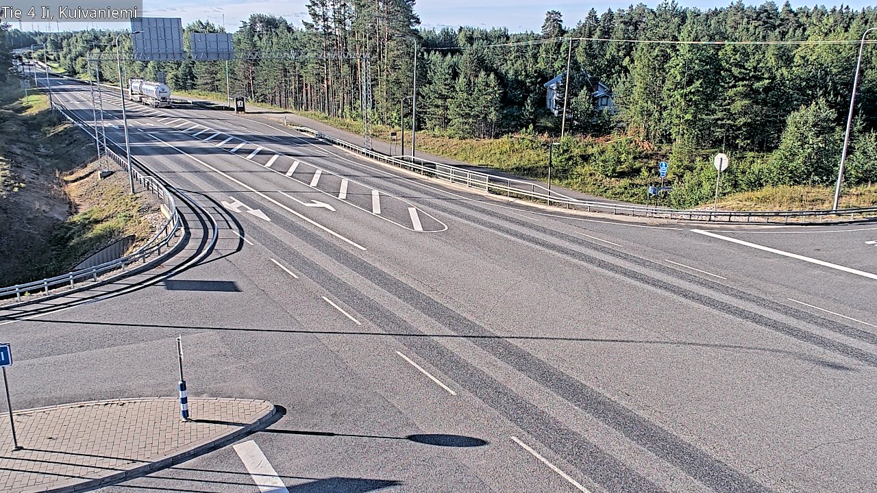 Weather Camera Image Road 4 Ii, Kuivaniemi, Ii, Pohjois-Pohjanmaa