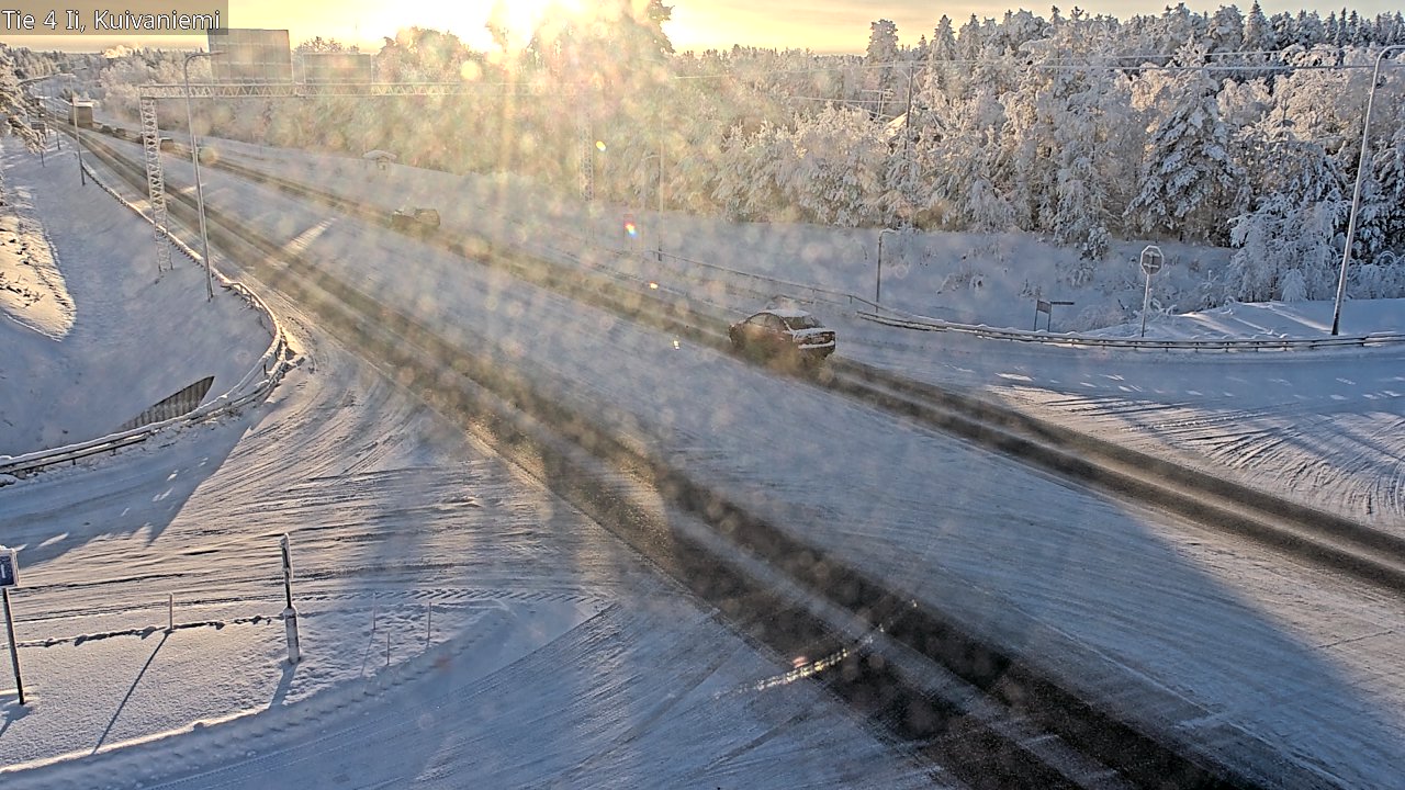 Kelikamerat Kuva Tie 4 Ii, Kuivaniemi, Ii, Pohjois-Pohjanmaa