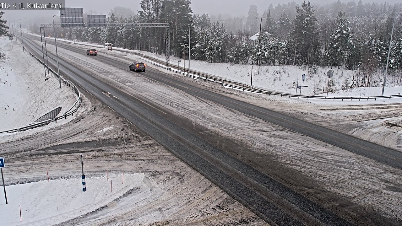 Weather Camera Image Road 4 Ii, Kuivaniemi, Ii, Pohjois-Pohjanmaa