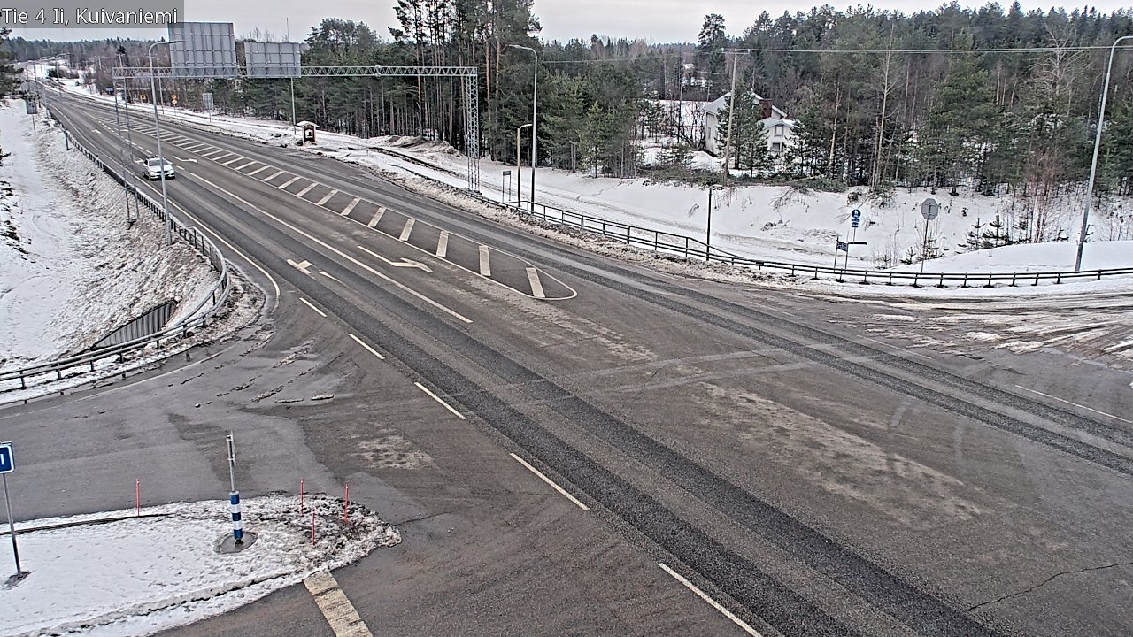 Weather Camera Image Road 4 Ii, Kuivaniemi, Ii, Pohjois-Pohjanmaa