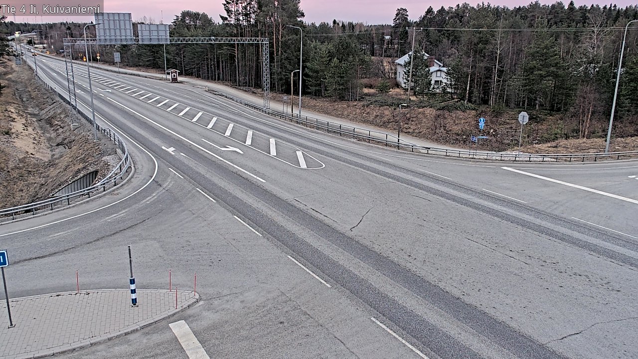 Weather Camera Image Road 4 Ii, Kuivaniemi, Ii, Pohjois-Pohjanmaa